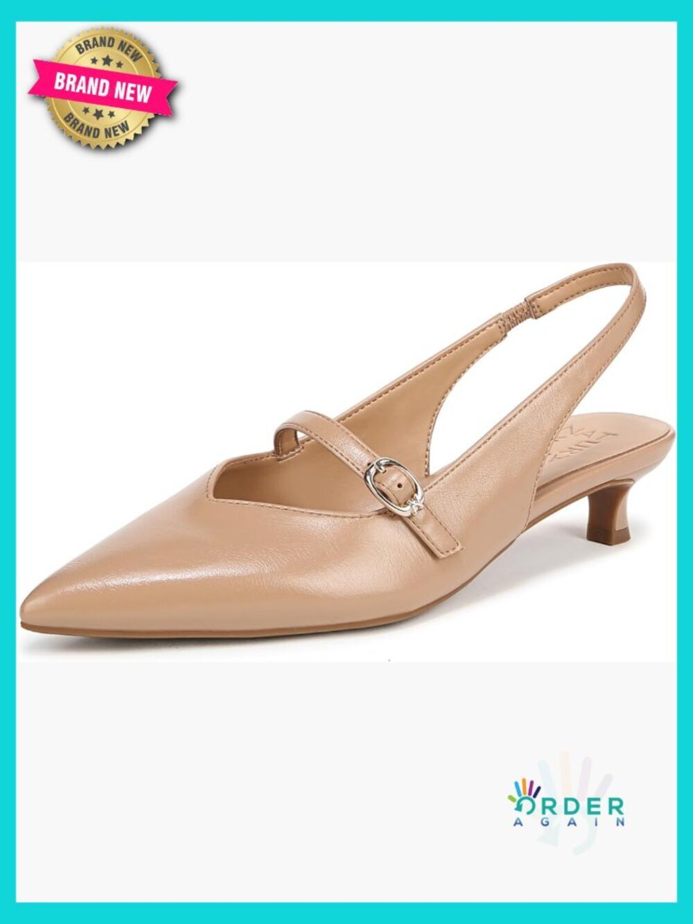 Elegant Pointed Toe Mary Jane Pumps Kitten Heel Adjustable Buckle Dress Shoes